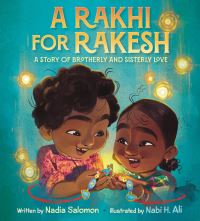 Book Cover for A Rakhi for Rakesh by Nadia Salomon