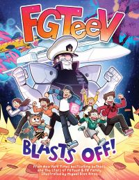 Book Cover for Blasts Off! by Miguel Díaz Rivas