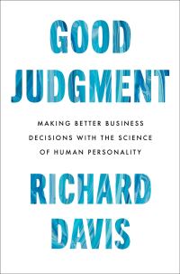 Book Cover for Good Judgment by Richard Davis