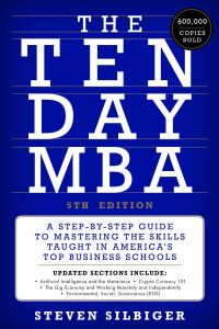 Book Cover for The Ten-Day MBA by Steven Silbiger
