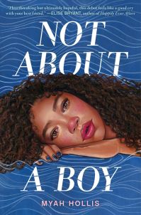 Book Cover for Not About a Boy by Myah Hollis