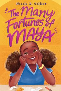 Book Cover for The Many Fortunes of Maya by Nicole D Collier