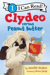 Book Cover for Clydeo Versus Peanut Butter by Jennifer Aniston