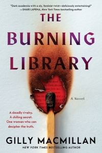 Book Cover for The Burning Library by Gilly Macmillan