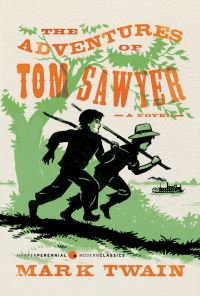 Book Cover for The Adventures of Tom Sawyer by Mark Twain
