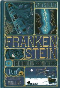 Book Cover for Frankenstein by Mary Wollstonecraft Shelley