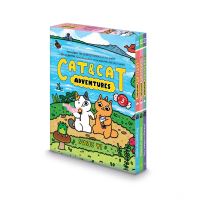 Book Cover for Cat & Cat Adventures #1-3: A Graphic Novel 3-Book Box Set by Susie Yi