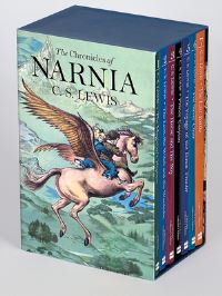 Book Cover for The Chronicles of Narnia Full-Color Paperback 7-Book Box Set by C S Lewis