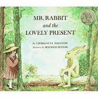 Book Cover for Mr. Rabbit and the Lovely Present by Charlotte Zolotow, Ethel and Ira Levine Maurice Sendak Collection Library of Congress