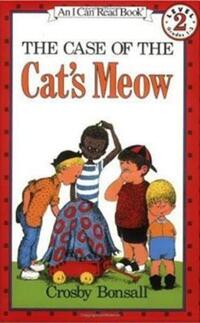 Book Cover for The Case of the Cat's Meow by Crosby Bonsall