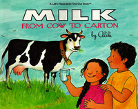 Book Cover for Milk from Cow to Carton by Aliki