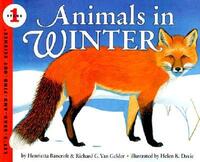 Book Cover for Animals in Winter by Henrietta Bancroft, Richard G Van Gelder