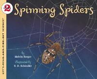 Book Cover for Spinning Spiders by Melvin Berger