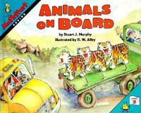 Book Cover for Animals on Board by Stuart J Murphy, R W Alley