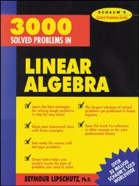 Book Cover for 3000 Solved Problems in Linear Algebra by Seymour Lipschutz