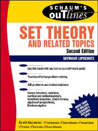 Book Cover for Schaum's Outline of Theory and Problems of Set Theory and Related Topics by Seymour Lipschutz