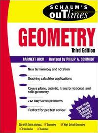 Book Cover for Schaum's Outline of Theory and Problems of Geometry by Barnett Rich, Philip A Schmidt