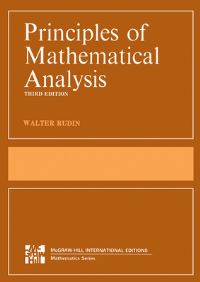 Book Cover for Principles of Mathematical Analysis by Walter Rudin