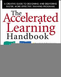 Book Cover for The Accelerated Learning Handbook by Dave Meier