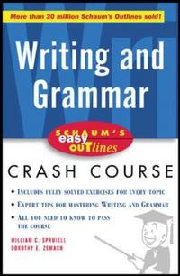 Book Cover for Writing and Grammar by William C Spruiell, Dorothy E Zemach