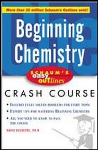 Book Cover for Beginning Chemistry by David E Goldberg, Katherine E Cullen