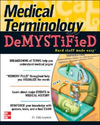 Book Cover for Medical Terminology Demystified by Dale Pierre Layman