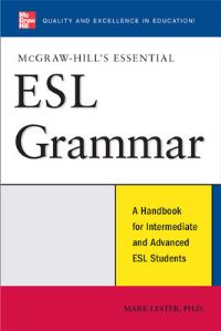 Book Cover for McGraw-Hill's Essential ESL Grammar by Mark Lester