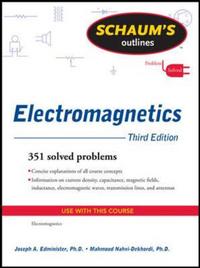 Book Cover for Schaum's Outline of Electromagnetics by Joseph Edminister