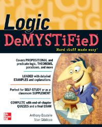 Book Cover for Logic Demystified by Anthony Boutelle, Stan Gibilisco