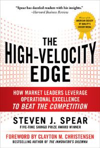 Book Cover for The High-Velocity Edge by Steven J Spear