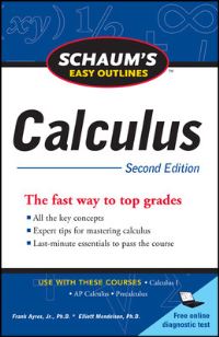 Book Cover for Calculus by Elliott Mendelson, Frank Ayres, George J Hademenos