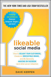 Book Cover for Likeable Social Media by Dave Kerpen