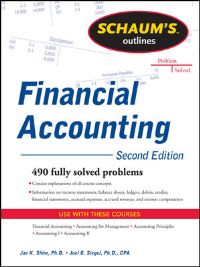 Book Cover for Financial Accounting by Jae K Shim, Joel G Siegel