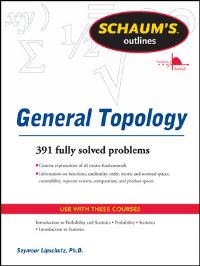 Book Cover for General Topology by Seymour Lipschutz, Seymour Lipschutz