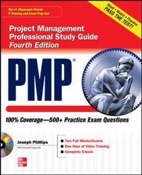 Book Cover for PMP Project Management Professional. Study Guide by Joseph Phillips