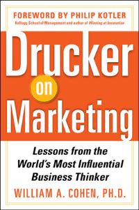 Book Cover for Drucker on Marketing by William A Cohen