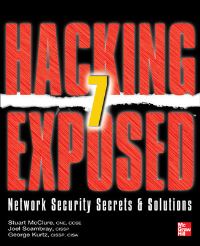 Book Cover for Hacking Exposed by Stuart McClure, Joel Scambray, George Kurtz