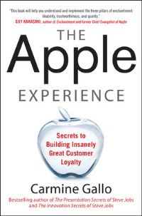 Book Cover for The Apple Experience by Carmine Gallo