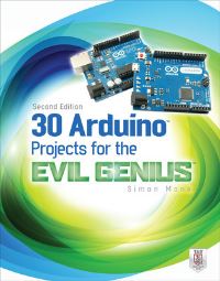Book Cover for 30 Arduino Projects for the Evil Genius by Simon Monk