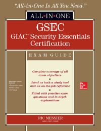 Book Cover for GSEC GIAC Security Essentials Certification by Ric Messier