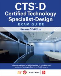 Book Cover for CTS-D Certified Technology Specialist-Design Exam Guide by Brad Grimes, AVIXA Inc