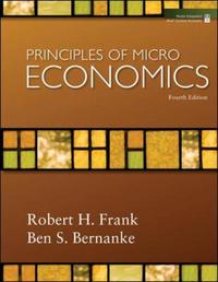 Book Cover for Principles of Microeconomics by Robert H Frank, Ben Bernanke, Louis Johnston