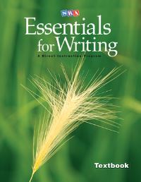 Book Cover for SRA Essentials for Writing Textbook by Siegfried Engelmann