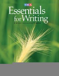 Book Cover for SRA Essentials for Writing Answer Key by Siegfried Engelmann