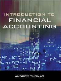 Book Cover for An Introduction to Financial Accounting by Andrew Thomas