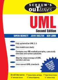 Book Cover for Schaum's Outline's UML by Simon Bennett, John Skelton, Ken Lunn