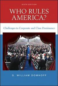 Book Cover for Who Rules America? by G William Domhoff