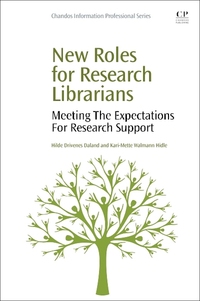 Book Cover for New Roles for Research Librarians by Hilde Drivenes Daland, KariMette Walmann Hidle