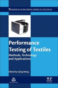 Book Cover for Performance Testing of Textiles by Lijing Wang