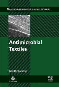 Book Cover for Antimicrobial Textiles by Gang Sun